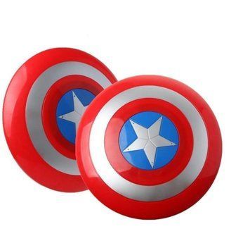 Детский щит Капитана Америки, Звуковые Световые Эффекты щит Captain America 32 см 2137 фото