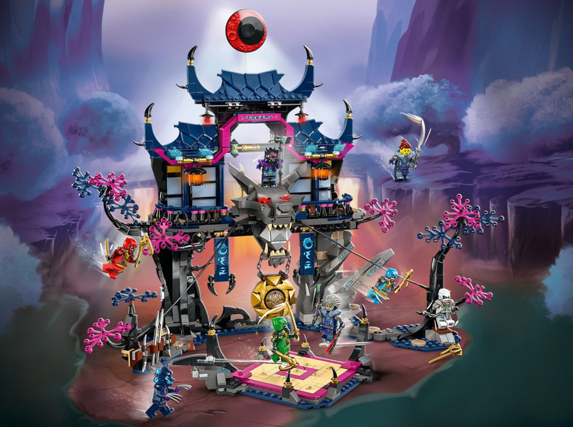 Конструктор Ninjago Додзьо теней в волчьей маске W8103 фото
