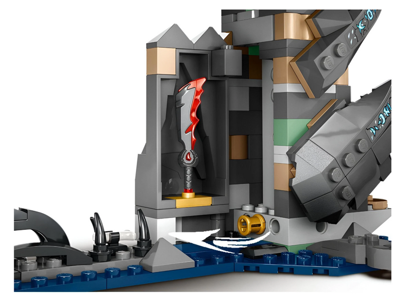 Конструктор Ninjago Додзьо теней в волчьей маске W8103 фото