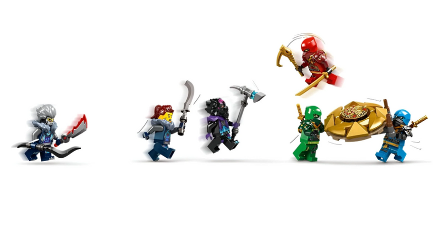 Конструктор Ninjago Додзьо теней в волчьей маске W8103 фото