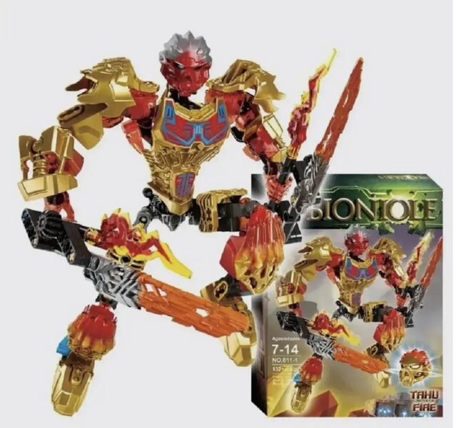 Конструктор Biorobots Bionicle (Бионикл) 612-1-2-3-4- фото