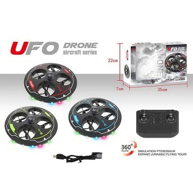 Радіокерована літаюча тарілка LH-X 85 WF з HD-камерою та LED-підсвічуванням 175401 фото