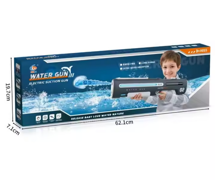 Великий водяний автомат з LED-підсвіткою  &mdash;  62 см! автоматичний, акумулятор 7.4V автоматично набирає воду. 173313 фото