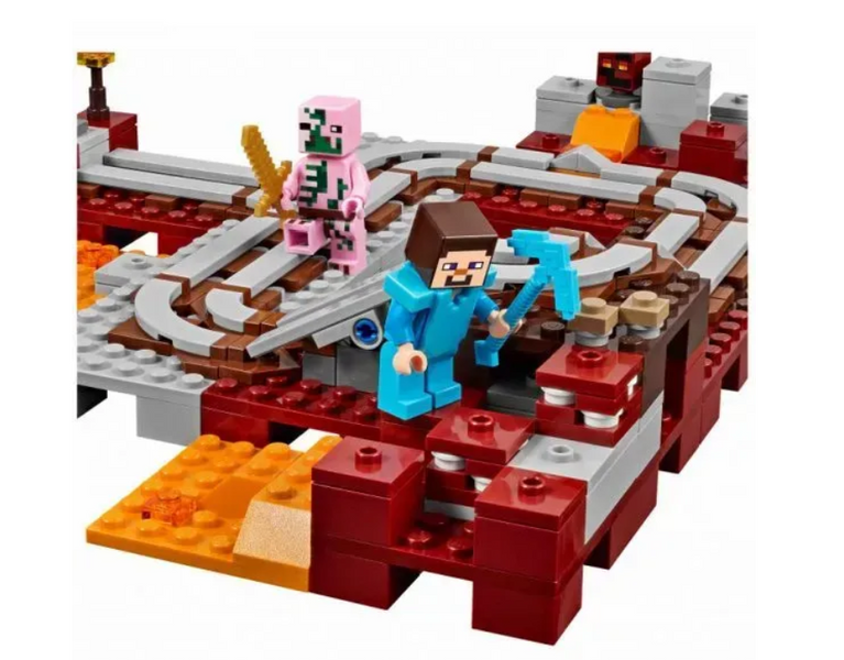 Конструктор Bela Майнкрафт " Подземная железная дорога" Minecraft, 399 деталей 10620 фото