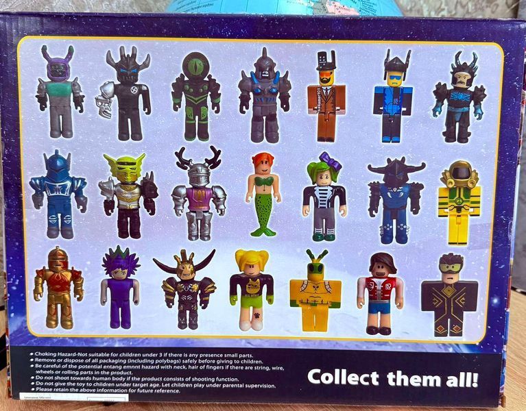 Большой набор игровых фигурок в стиле известной игры Roblox 99311, 18 персонажей в коробке (высота 6.5 см) 192776-1 фото