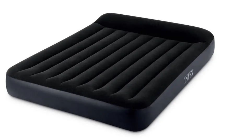 Надувний матрац Intex 64150 Dura-Beam Standard 203x152x25 см із вбудованим електронасосом 168455 фото
