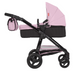 Коляски для кукол 2 в 1 Carrello Ultra 9696 Pink 9696-Pink фото 8