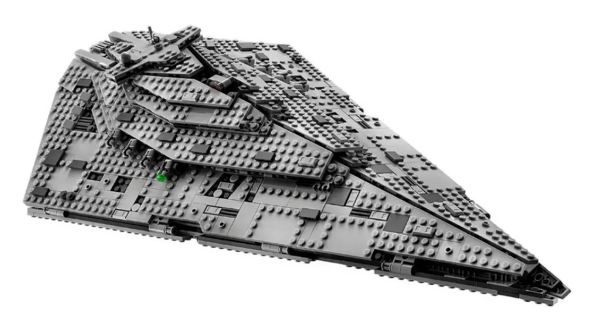 Конструктор Bela Star Wars &laquo;Зоряний Винищувач Першого ордену&raquo; 1416 деталей 88880 фото