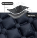 Надувний туристичний матрац Outdoor Sleeping із вбудованим насосом та подушкою, ультралегкий каремат для кемпінгу 550г, Нейлон 40D OUS550 фото 3