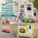 Детская игровая кухня Mini Chef 008-969 C с водой, светом и звуком 56 элементов 200693 фото 8