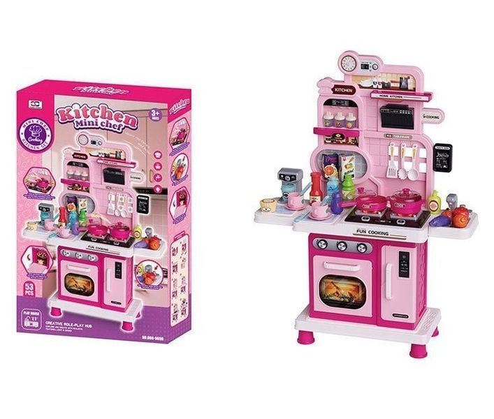 Детская игровая кухня Mini Chef 008-969 B с водой, светом и звуком 56 элементов 200692 фото
