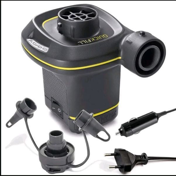 Насос 2 в 1 електричний Intex 220/12 В (66634) 66634 фото