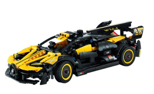 Конструктор Technic Bugatti Bolide 905 деталей: Колекційна модель гіперкара 8001 фото