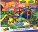 Игровой трек Hot Wheel 3-этажный с парковкой, 2 машинки, дорожные знаки, 52 элемента, 68 см 166070 фото 1