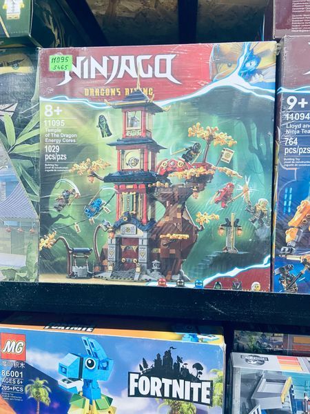 Конструктор Ninjago: Храм драконячої енергії 1029 елементів 11095 фото