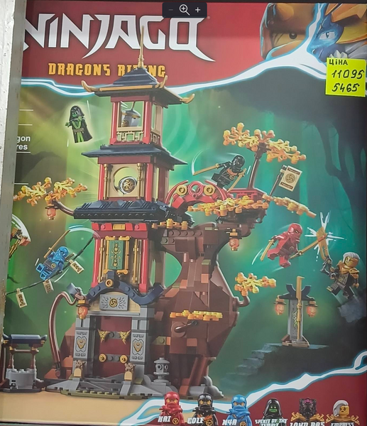 Конструктор Ninjago: Храм драконячої енергії 1029 елементів 11095 фото