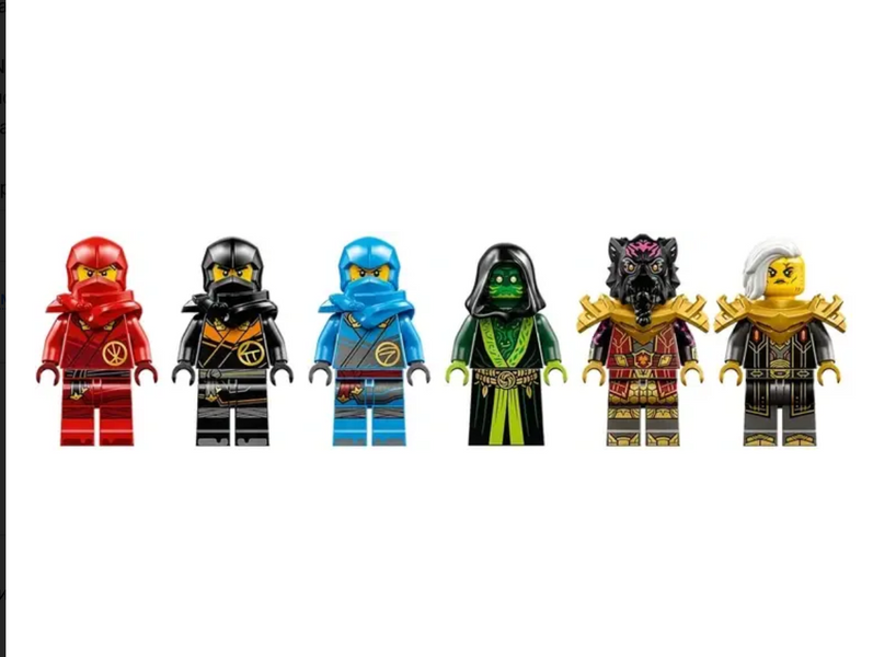 Конструктор Ninjago: Храм драконячої енергії 1029 елементів 11095 фото
