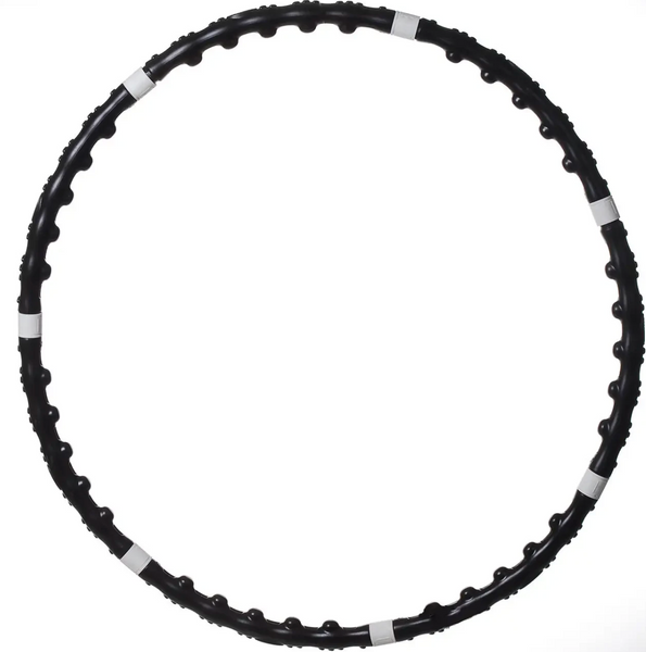 Утяжеленный массажный обруч Хула Хуп (Hula Hoop) с магнитными вставками: 1.3 кг, разборный MEX23 фото