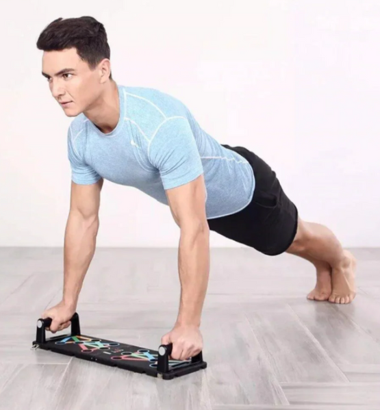 Push Up Rack Board &mdash; складна платформа з кольоровою розміткою та упорами. 50092910 фото
