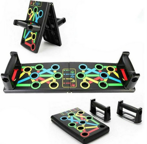 Push Up Rack Board &mdash; складна платформа з кольоровою розміткою та упорами. 50092910 фото