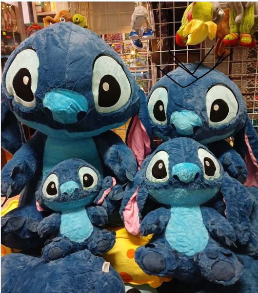 М'яка іграшка Стіч "Stich" 55 см 004223 фото