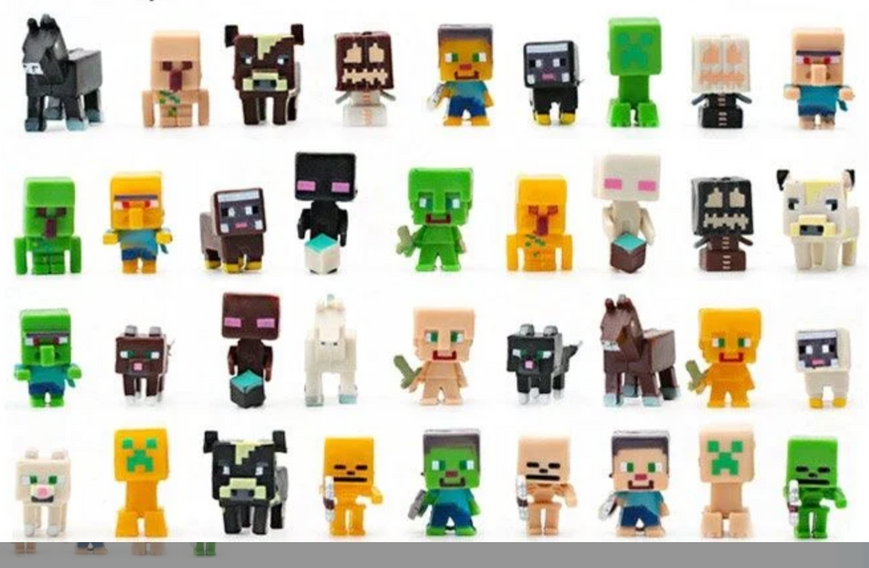 Адвент-календарь с фигурками Minecraft &ndash; 30 сюрпризов для фанатов игры! 173108 фото