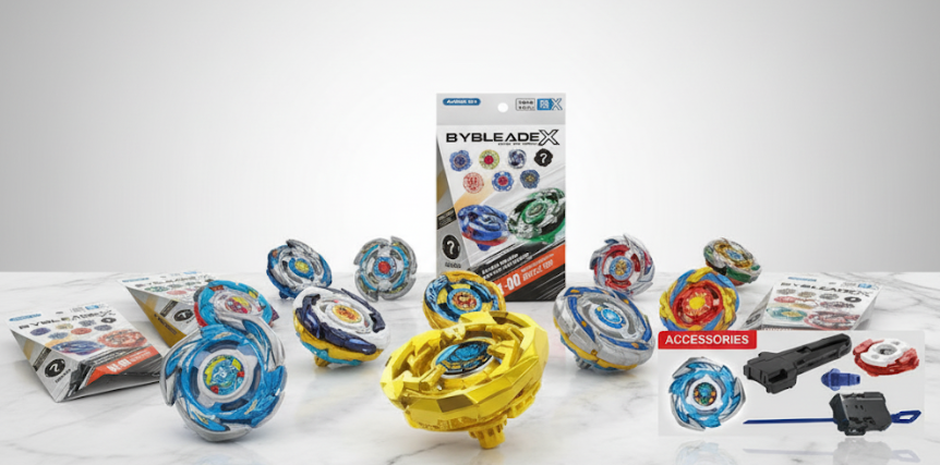 Дзига Бейблейд з пусковим пристроєм набір для битв Beyblade 180252 фото
