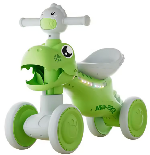 Дитячий 4-колісний велобіг JOY LK-60812: світлові та звукові ефекти, PU колеса 193999 фото