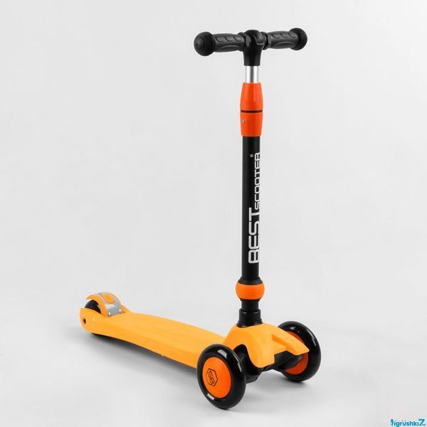 Самокат-велобіг 3в1 Best Scooter BS-50584: Батьківська ручка, сидіння та амортизатори 105657 фото